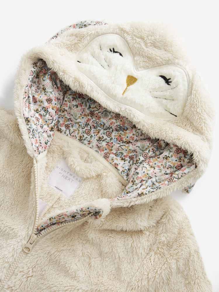 Cream Bunny 3D Teddy Fleece Borg All-In-One (12mths-16yrs) - Image 8 of 8