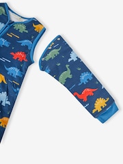 JoJo Maman Bébé Navy Blue Dinosaur 3.5 Tog Toddler Sleeping Bag - Image 3 of 3
