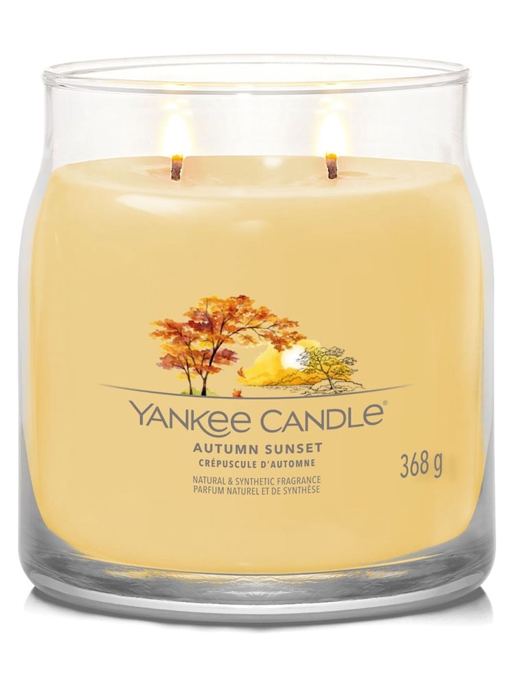 Yankee Candle Signature Medium Jar Autumn Sunset Scented Candle - Image 3 of 3