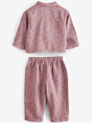 Pink Shirt And Trousers Set (3mths-7yrs) - Image 6 of 7