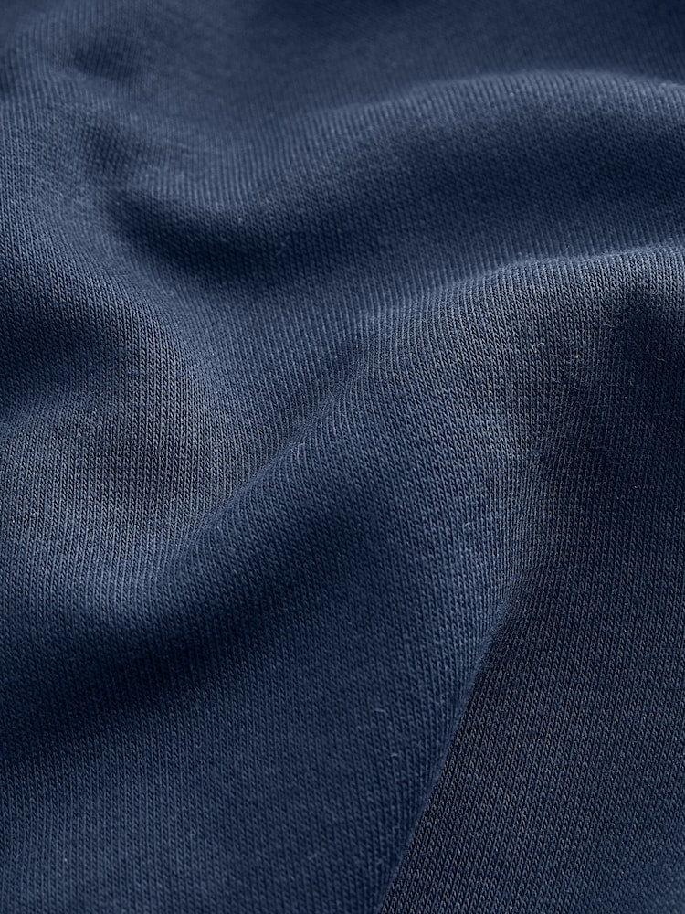 Navy Cotton Rich Cuffed Cargo Joggers - Image 8 of 8