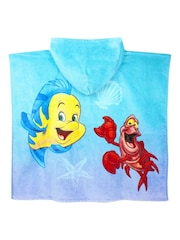 Vanilla Underground Blue Little Mermaid Swimsuit and Towel Poncho Set - Image 2 of 4