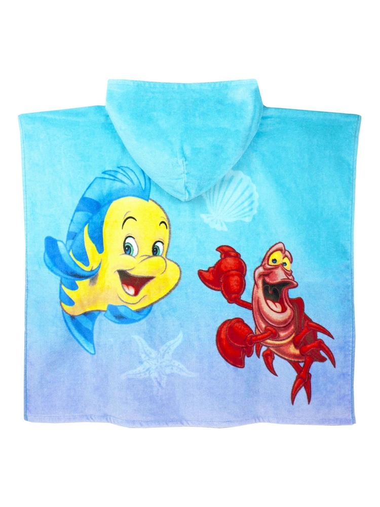 Vanilla Underground Blue Little Mermaid Swimsuit and Towel Poncho Set - Image 2 of 4