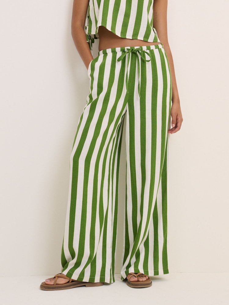 Nobodys Child Green Reese Trousers - Image 1 of 5