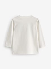 White Bat Halloween 100% Cotton Long Sleeve T-Shirt (3mths-7yrs) - Image 6 of 7