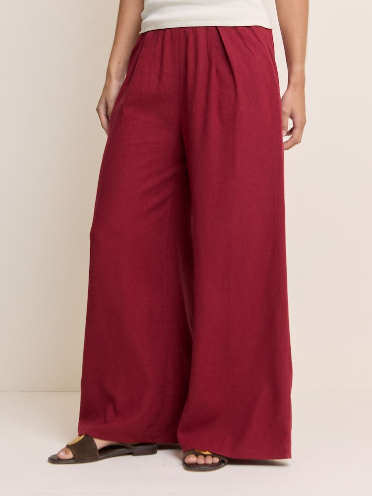 Nobodys Child Red Jerrow Trousers - Image 1 of 5
