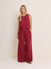 Nobodys Child Red Jerrow Trousers - Image 4 of 5