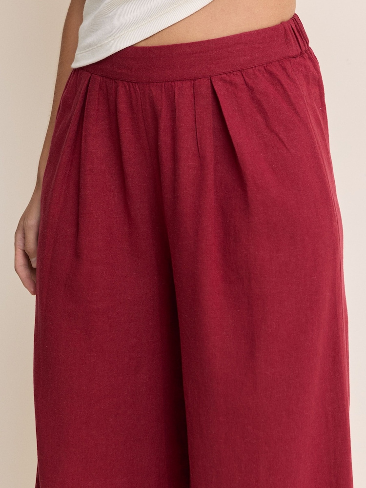 Nobodys Child Red Jerrow Trousers - Image 5 of 5