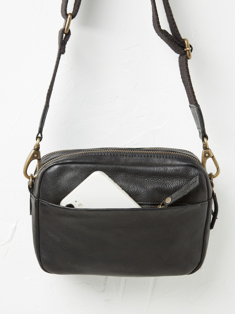 FatFace Black The Oslo Camera Cross-body Bag - Image 2 of 4