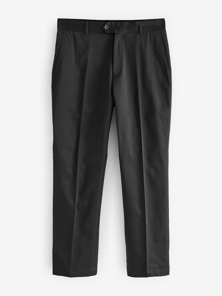 črna - Chino hlače Signature Emmetex Italian 100% Cotton - Slika 1 iz 4