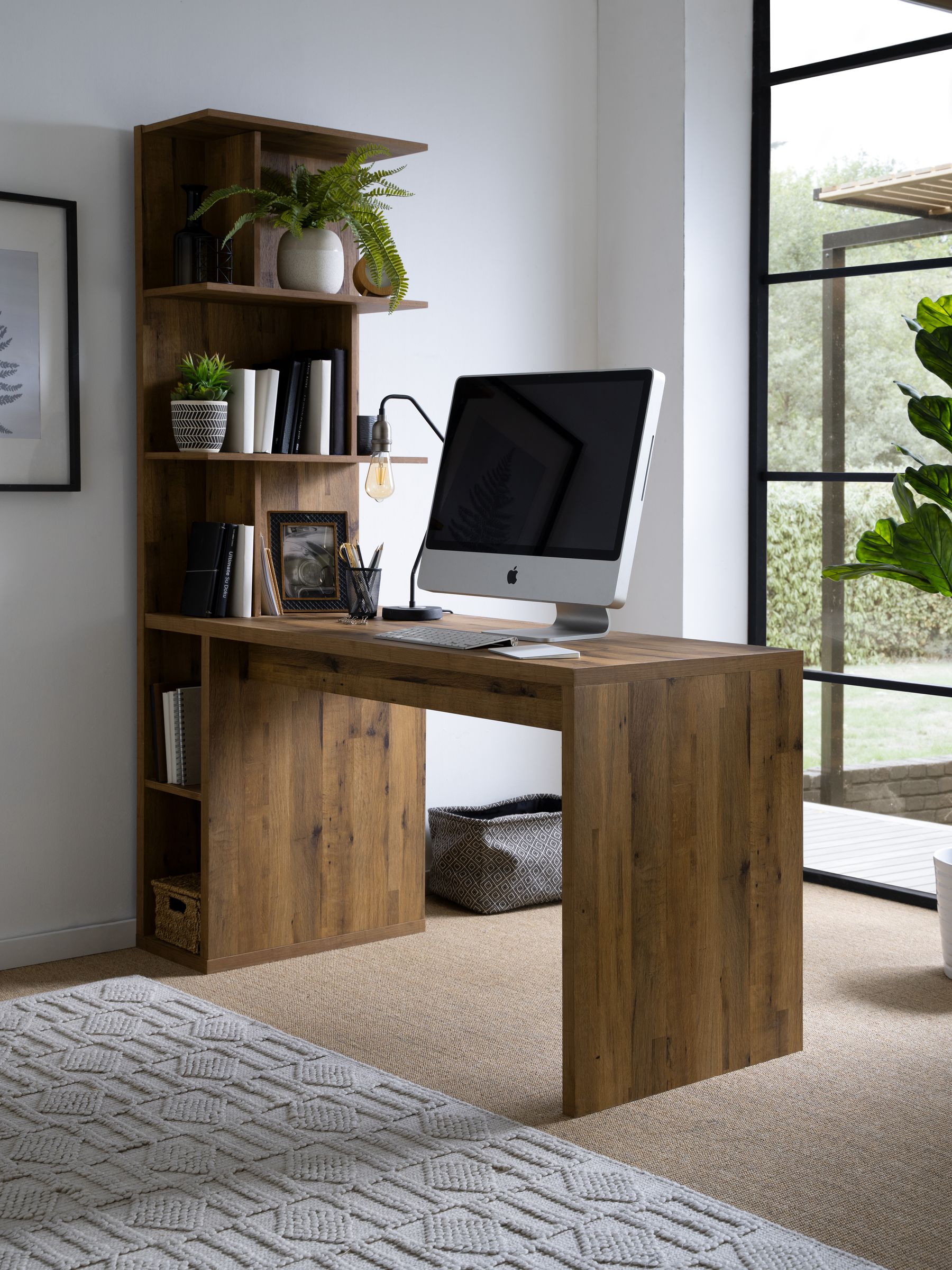 Dark desk discount