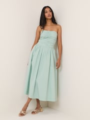 Nobodys Child Green Rosalie Midi Dress - Image 3 of 5