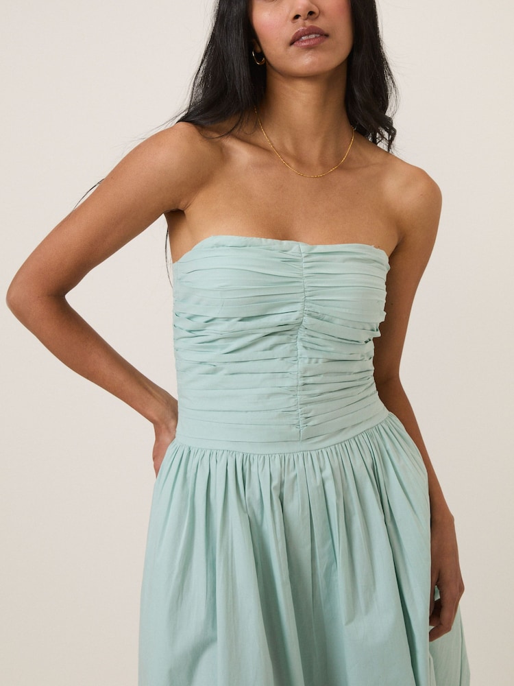 Nobodys Child Green Rosalie Midi Dress - Image 5 of 5