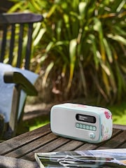 VQ White Cath Kidston Antique Rose Dexter DAB/FM Radio - Image 2 of 5
