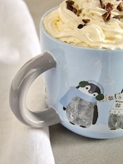 Blue Penguin Mugs Set of 2 - Image 3 of 5