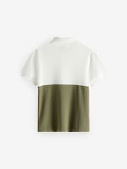 Polo Lacoste enfant à logo color block - Image 2 of 3