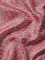 Charles Tyrwhitt Pink Spot Silk Pocket Square Handkerchief - Image 3 of 3