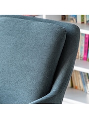 Gallery Home Blue Fessy Chair - Image 3 of 9