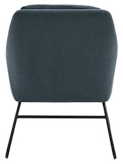 Gallery Home Blue Fessy Chair - Image 6 of 9