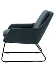Gallery Home Blue Fessy Chair - Image 8 of 9