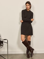 Fit-And-Flare Knit Mini Dress - Bild 5 von 7