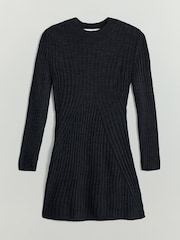 Fit-And-Flare Knit Mini Dress - Bild 7 von 7