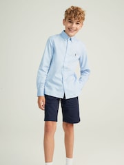 Azul - Camisa Oxford con logo de niño de Polo Ralph Lauren - Imagen 1 de 1