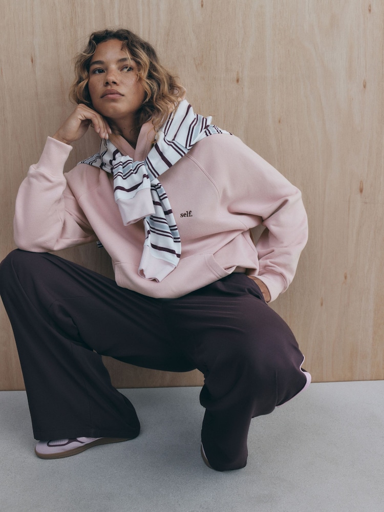 self. Baby Pink Hoodie - Image 1 of 5