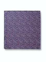 Charles Tyrwhitt Blue Spot Silk Pocket Square Handkerchief - Image 2 of 3