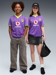Puma Purple Borussia Dortmund Third Jersey - Image 2 of 6