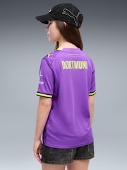 Puma Purple Borussia Dortmund Third Jersey - Image 3 of 6