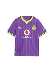 Puma Purple Borussia Dortmund Third Jersey - Image 5 of 6