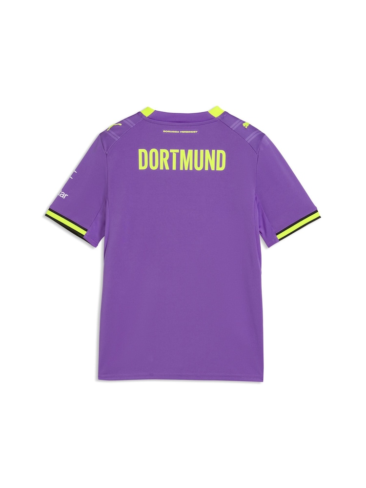 Puma Purple Borussia Dortmund Third Jersey - Image 6 of 6