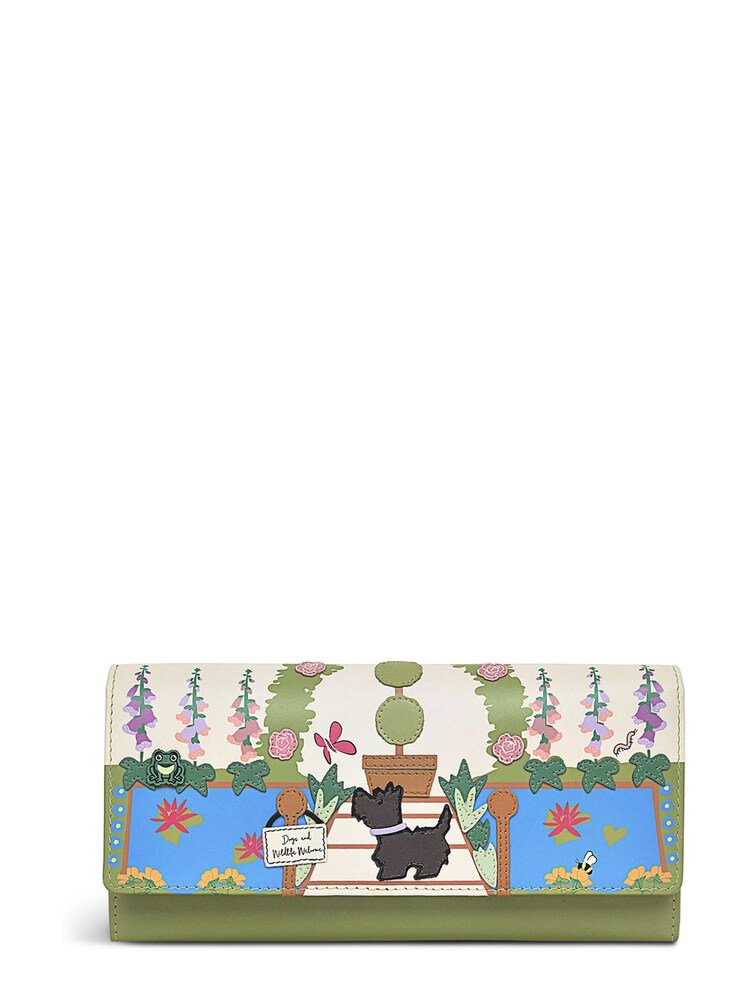 Radley London The Rhs Collection Ss24 Large Flapover Matinee White Purse - Image 1 of 4 Radley London The Rhs Collection Ss24 Large Flapover Matinee White Purse - Image 1 of 4