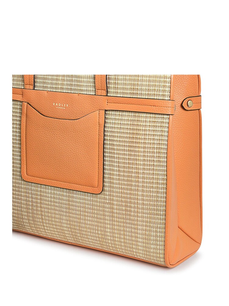 Radley London Orange Florence Road Large Zip-Top Shoulder Bag - Image 3 of 4