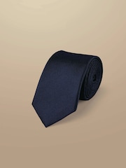 Azul - Corbata fina de seda de Charles Tyrwhitt - Imagen 1 de 2
