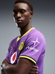 Puma Purple Borussia Dortmund Third Jersey T-Shirt - Image 2 of 6
