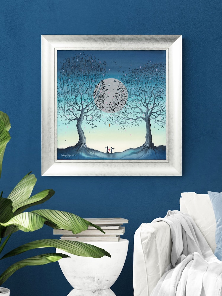 Artko Silver Hope Moon II by Catherine J Stephenson Framed Art - Image 1 of 3