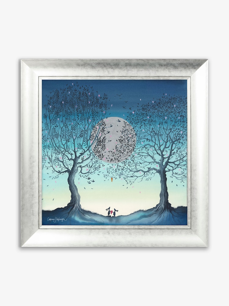 Artko Silver Hope Moon II by Catherine J Stephenson Framed Art - Image 2 of 3