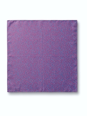 Charles Tyrwhitt Blue Floral Spot Silk Pocket Square Handkerchief - Image 2 of 3