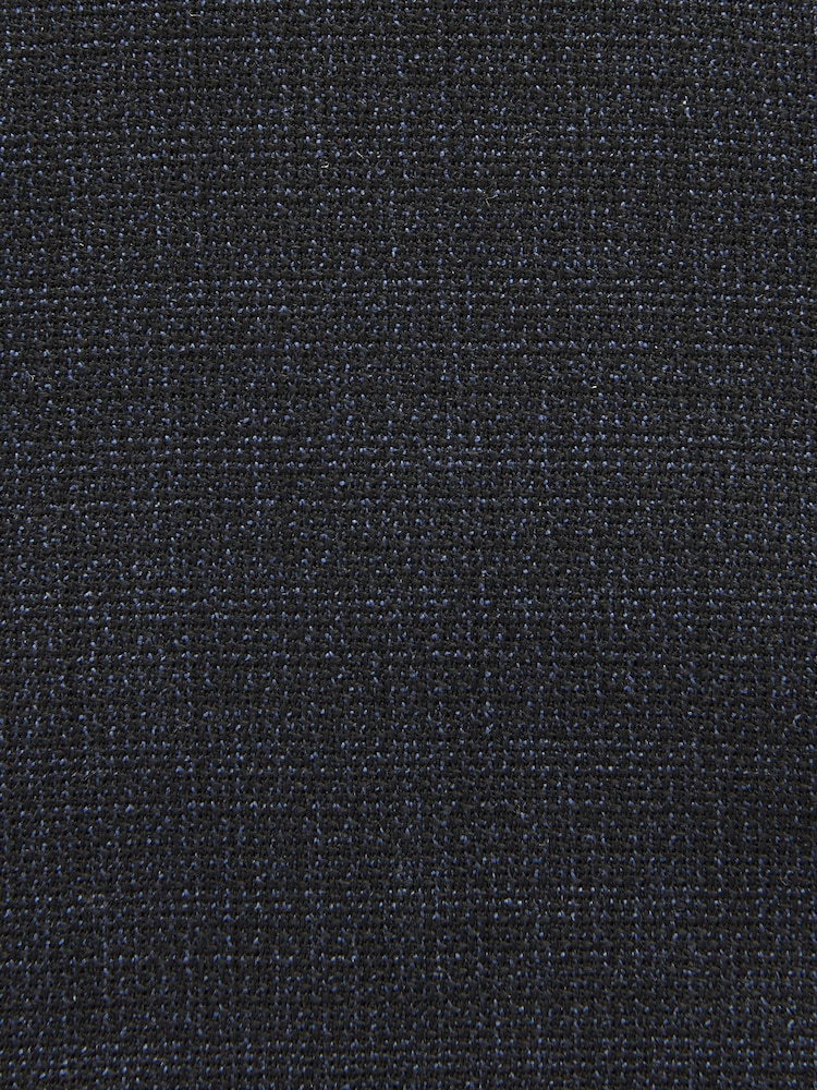 Azul marino - Pantalón de traje de lana texturizada - Imagen 7 de 7 Azul marino - Pantalón de traje de lana texturizada - Imagen 7 de 7