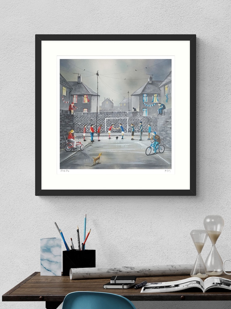 Artko Black Derby Day by Adam Barsby Framed Art - Image 2 of 3
