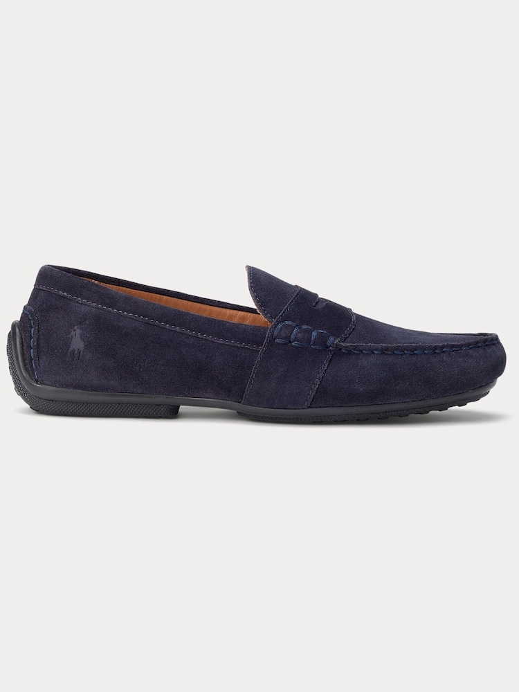 Mornarica - Polo Ralph Lauren Reynold Suede Driver Loafers - Slika 1 iz 4 Mornarica - Polo Ralph Lauren Reynold Suede Driver Loafers - Slika 1 iz 4