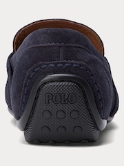 Polo Ralph Lauren Navy Reynold Suede Driver Loafers - Image 4 of 4