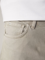Stone Natural Regular Fit Overdyed Denim Jeans - Image 6 of 12
