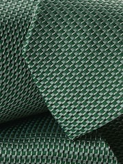 Charles Tyrwhitt Dark Green Stone Medallion Silk Tie - Image 3 of 3