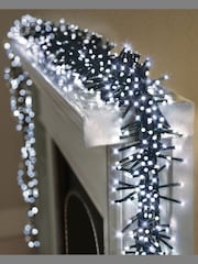 Premier Decorations Ltd White Brite 3000 LED Cluster Christmas Lights - Image 1 of 4