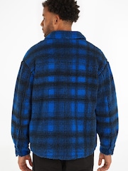 Calvin Klein Jeans Blue Check Overshirt - Image 2 of 5