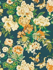 Sanderson Green Emperor Peony 10.05M Wallpaper - Image 1 of 1