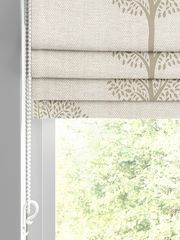 Emily Bond Natural 100% Cotton Yew Tree Made to Measure Roman Blinds - Image 2 of 6